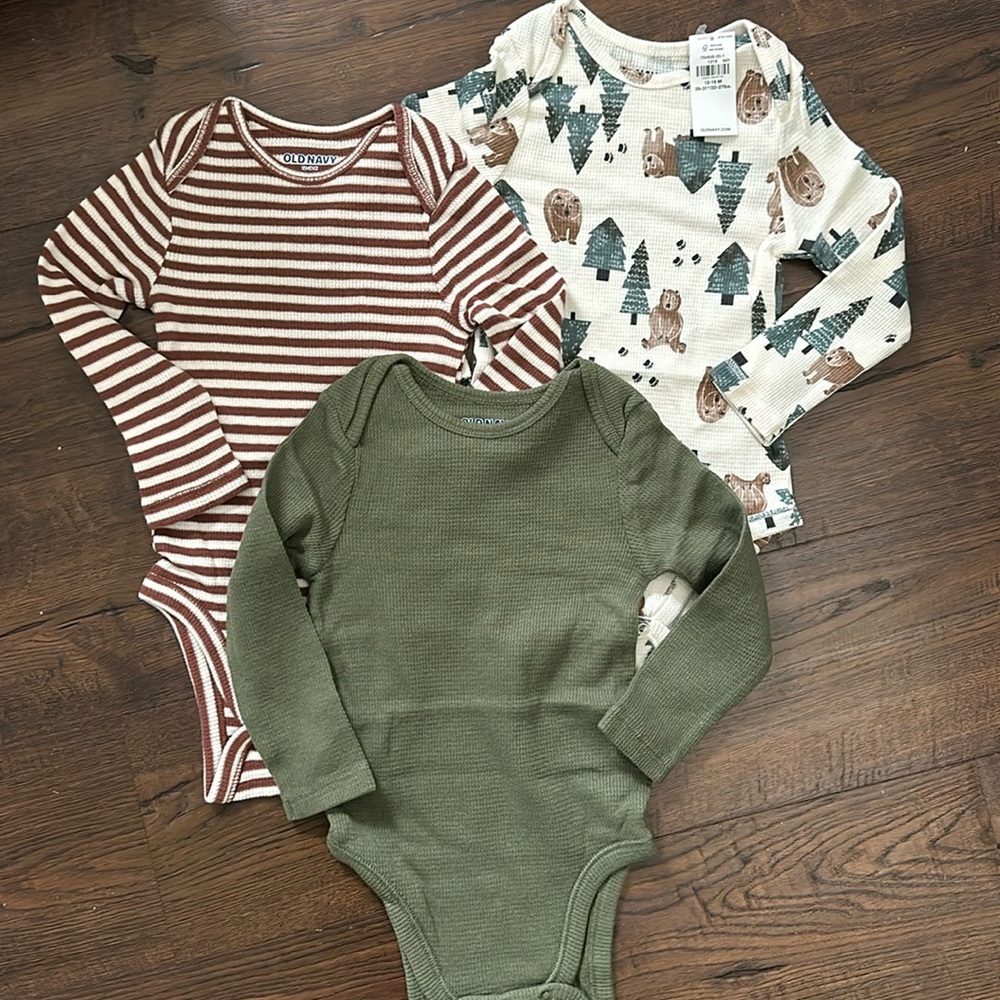 Set of three 12-18 month thermals